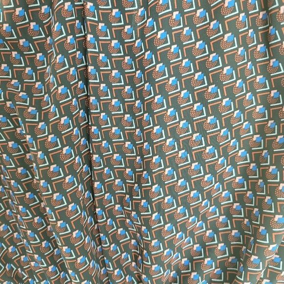 Avec les filles patterned long sleeve mini dress - Picture 13 of 13